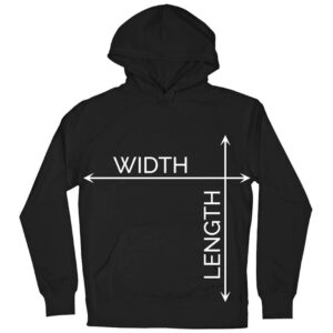 Hoodie Size Guide by Wonderful Designs by Morgan