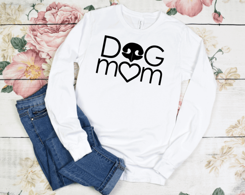 Dog mom 2024 long sleeve shirt