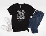 teach love inspire tee at wonderful designs by morgan